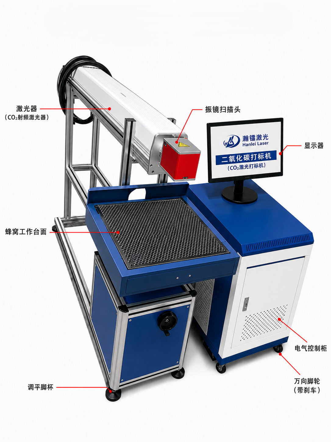二氧化碳分体打标机
